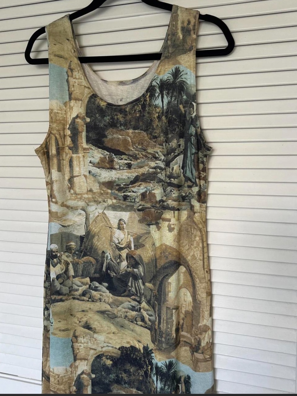 Euro AOP maxi dress